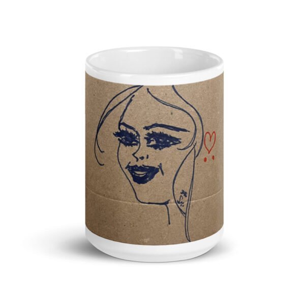 Manyashil White glossy mug - Image 6