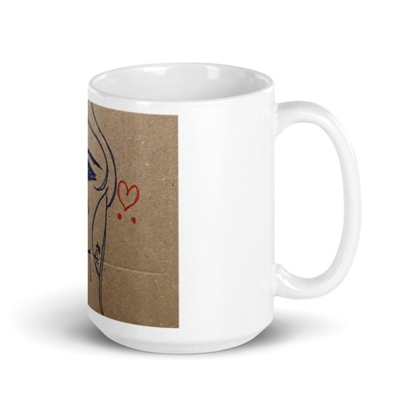 Manyashil White glossy mug - Image 4