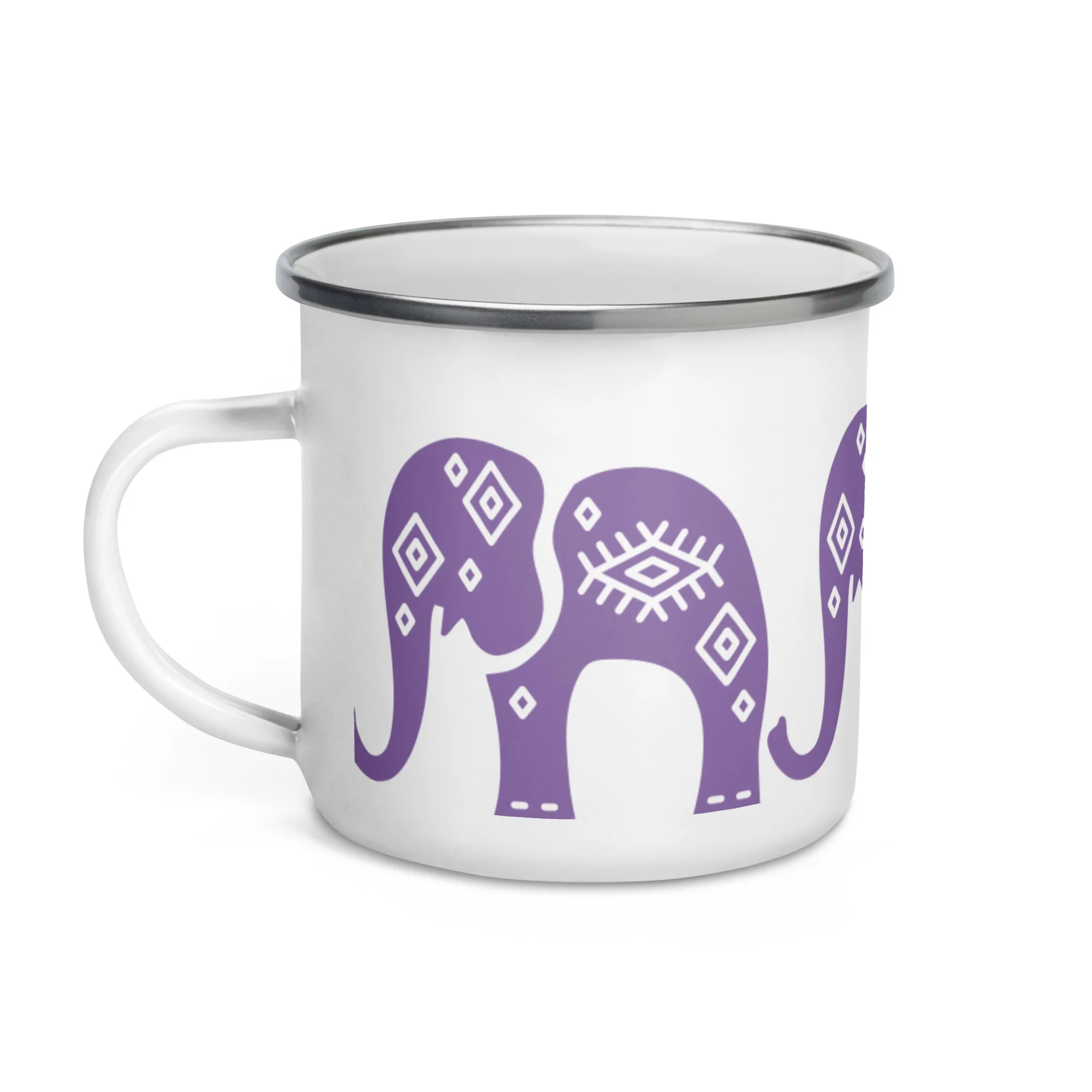 MI Elephant Enamel Camper Mug - Image 3