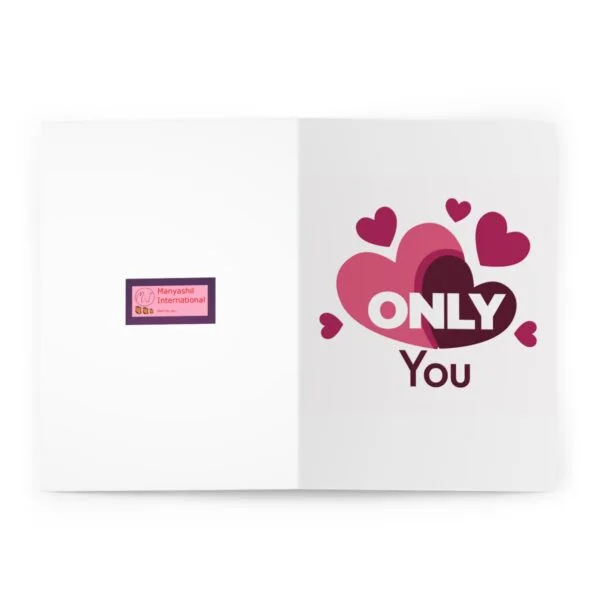 Manyashil Only You Greeting Cards (5 Pack) - Image 5