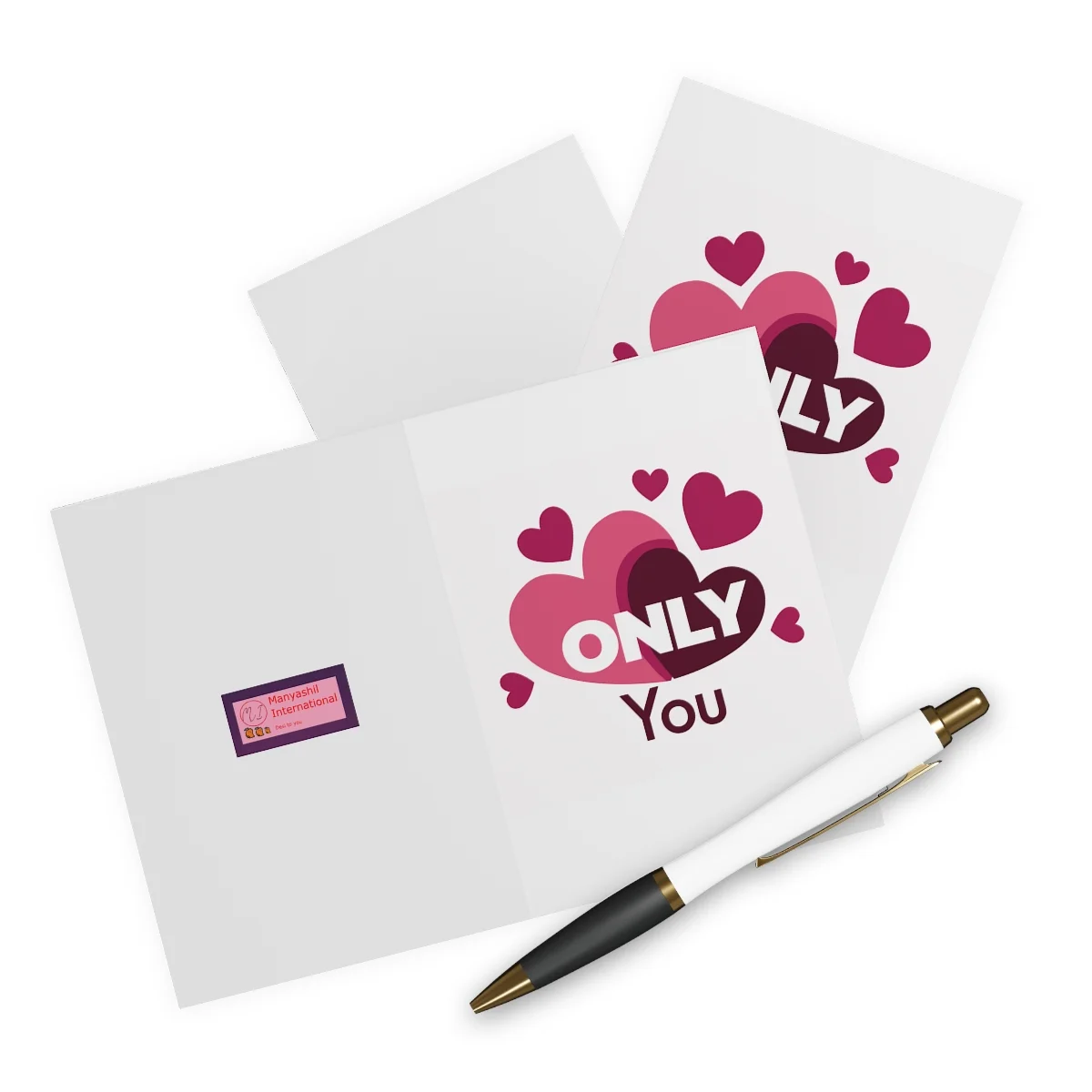 Manyashil Only You Greeting Cards (5 Pack) - Image 6