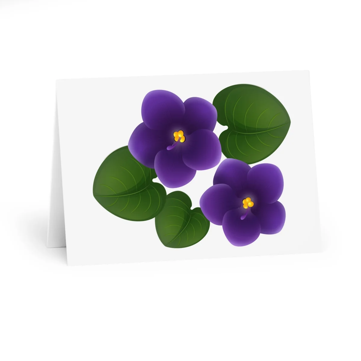 Manyashil Violet Greeting Cards (5 Pack) - Image 3