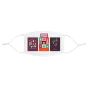 Manyashil Fabric Unisex Face Mask - Merry Christmas Special