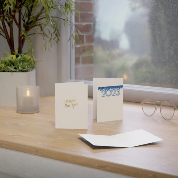 New Year 2023 Folded Greeting Cards (1, 10, 30, and 50pcs) - Image 86