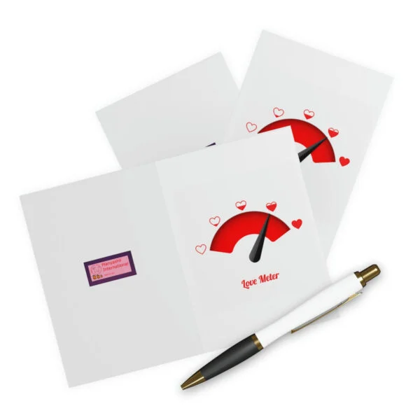 Manyashil Lovemeter Greeting Cards (5 Pack) - Image 6