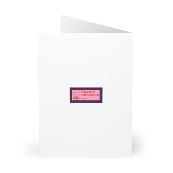 Manyashil Wedding Greeting Cards (5 Pack) - Image 2