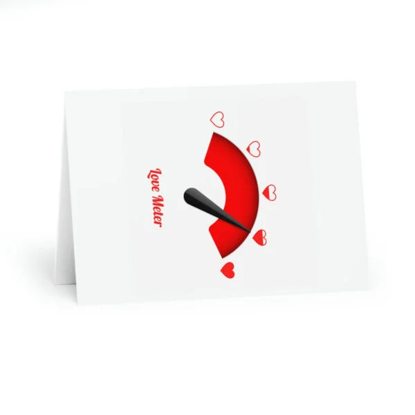 Manyashil Lovemeter Greeting Cards (5 Pack) - Image 3